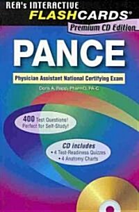 REAs Interactive Flashcards PANCE (Physician Assistant National Certifying Exam) (Paperback, CD-ROM, Professional)