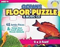 Oceans Giant Floor Puzzle & Music CD (Puzzle, BOX)