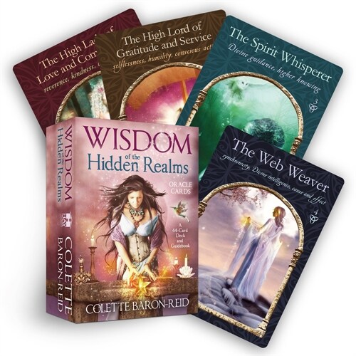Wisdom of the Hidden Realms Oracle Cards: A 44-Card Deck and Guidebook for Spiritual Guidance, Peace, Happiness, and Prosp Erity [With Booklet] (Other)