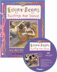 Edgar Degas : Paintings that Dance (Paperback + CD)