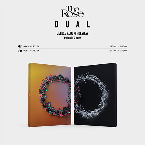 [세트] 더 로즈 - DUAL (Deluxe Box Album)[Dawn+Dusk ver.]