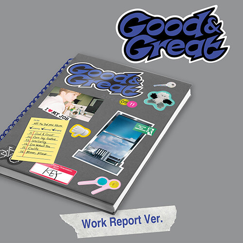 [중고] 키 - 미니 2집 Good & Great (Work Report Ver.)[미니 CD]