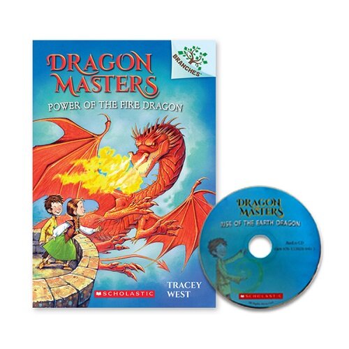 Dragon Masters #4 : Power of The Fire Dragon (with CD & Storyplus QR) New (Paperback + CD + StoryPlus QR)