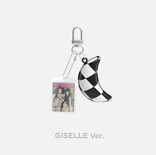 [굿즈] 에스파 - aespa_GISELLE_CUSHION KEY RING_MY WORLD