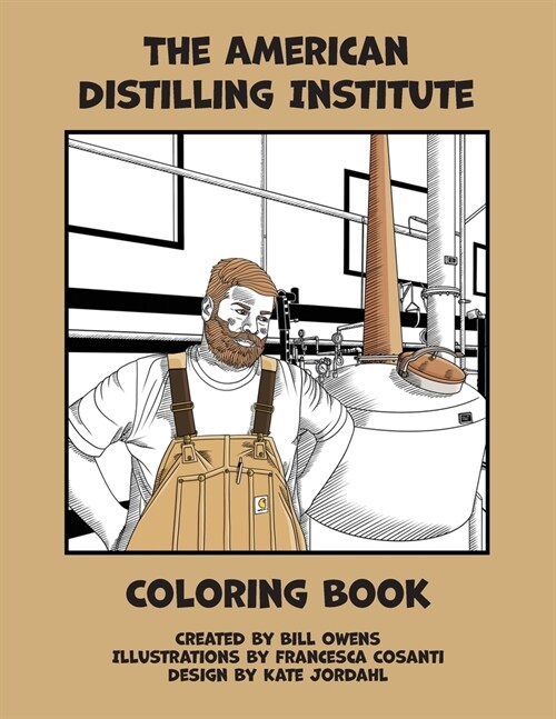 The American Distilling Institute Coloring Book (Paperback)