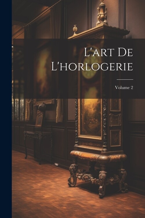 Lart De Lhorlogerie; Volume 2 (Paperback)