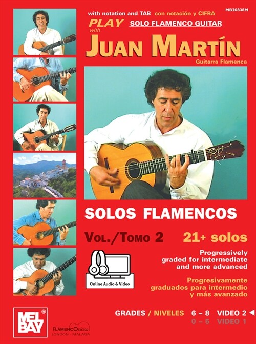 Play Solo Flamenco Guitar with Juan Martin Vol. 2 (Paperback)