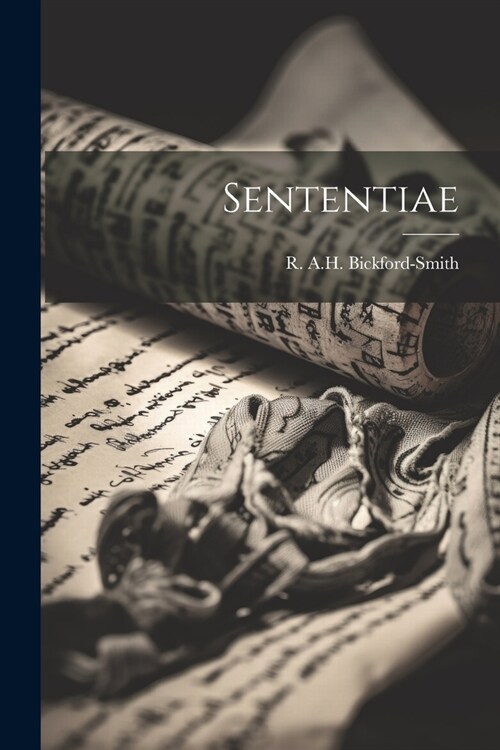 Sententiae (Paperback)