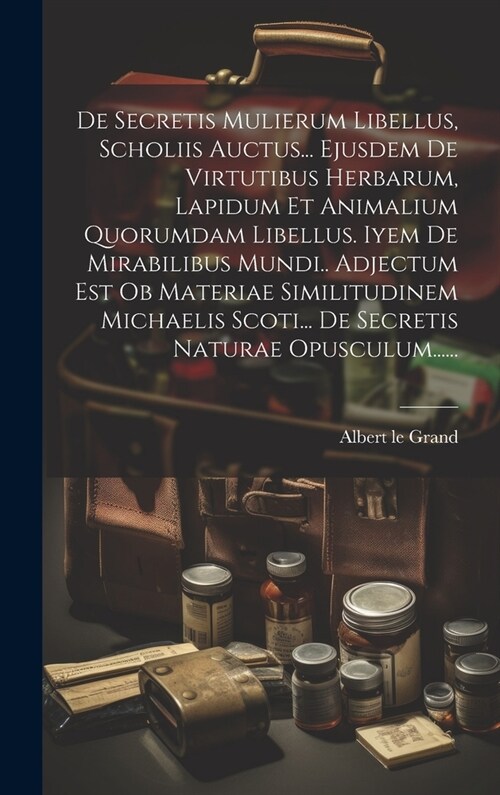 De Secretis Mulierum Libellus, Scholiis Auctus... Ejusdem De Virtutibus Herbarum, Lapidum Et Animalium Quorumdam Libellus. Iyem De Mirabilibus Mundi.. (Hardcover)