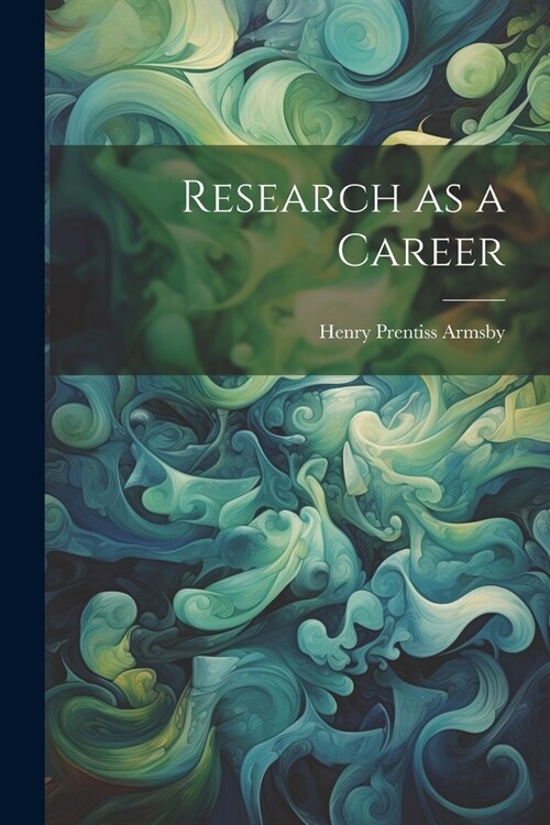 Research as a Career (Paperback)