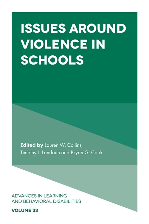 Issues Around Violence in Schools (Hardcover)