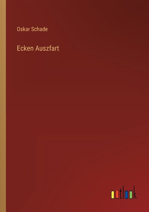 Ecken Auszfart (Paperback)