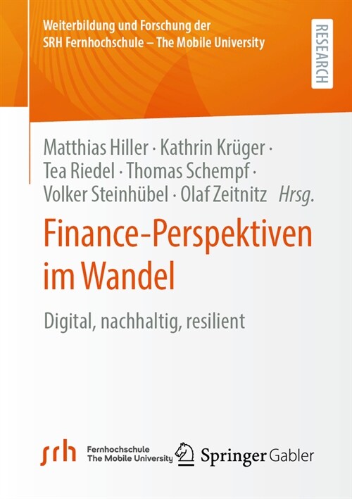 Finance-Perspektiven Im Wandel: Digital, Nachhaltig, Resilient (Paperback, 1. Aufl. 2024)