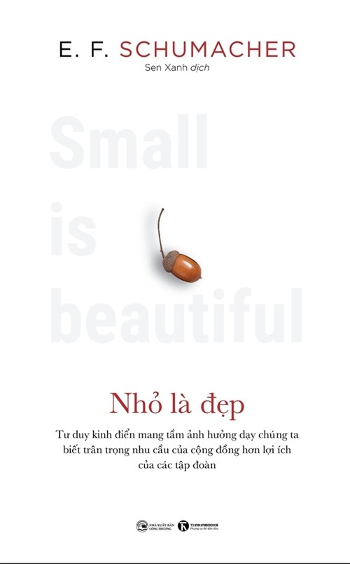 Small Is Beautiful (Paperback)