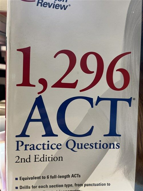 [중고] 1,296 Act Practice Questions (Paperback, 2nd)