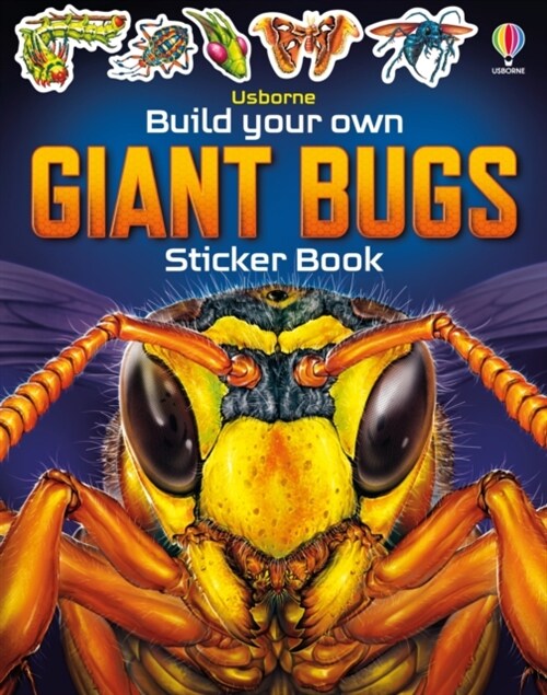 Build Your own Giant Bugs Sticker Book (Paperback)