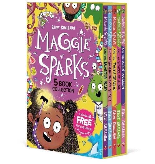 Maggie Sparks 5 book box set (QR음원 포함) (Paperback 5권)