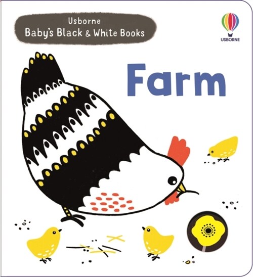 Babys Black and White Books Farm (Board Book)