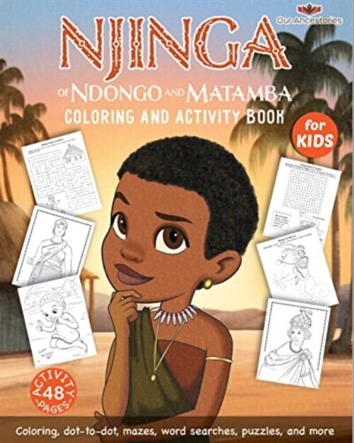 Njinga of Ndongo & Matamba Coloring and Activity Book (Paperback)