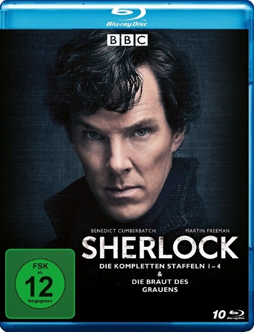 Sherlock - Die komplette Serie. Staffel.1-4, 10 Blu-ray (Blu-ray)