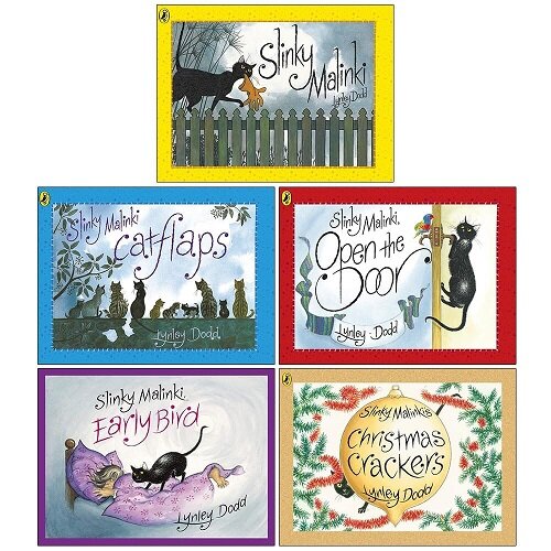 Slinky Malinki Series 5 Books Collection Set (Paperback 5권)