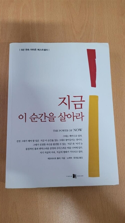 알라딘: [중고] 지금 이 순간을 살아라