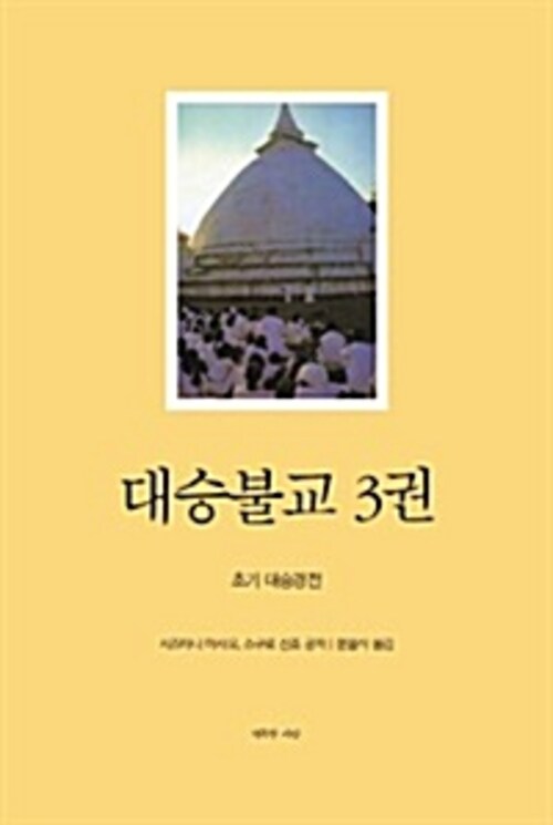 대승불교 3 : 초기 대승경전 커버