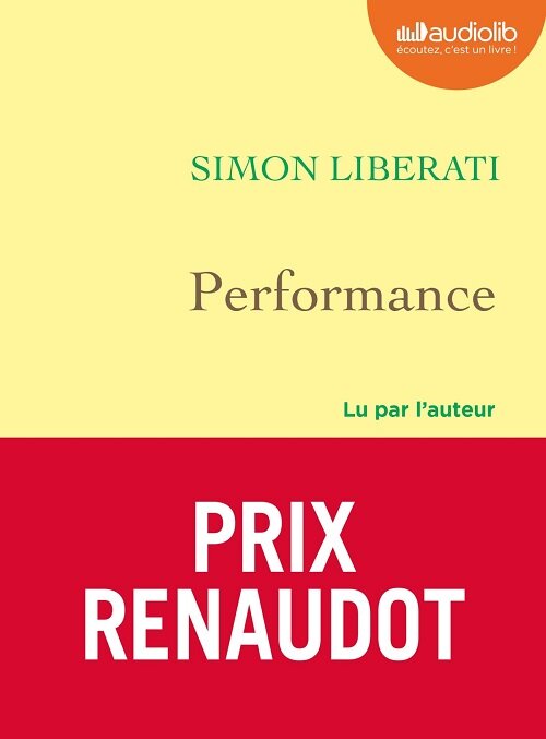 Performance: Livre audio 1 CD MP3