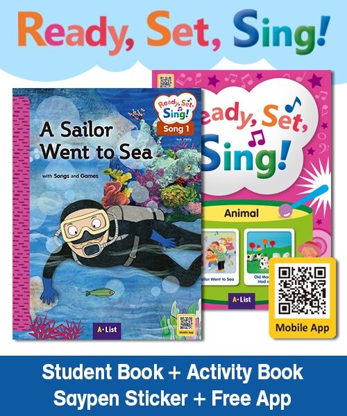 Ready, Set, Sing! Animal (Student Book + App QR + Workbook)