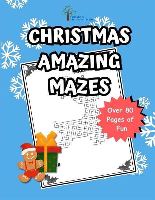 The Hidden Hollow Tales Christmas Maze Book (Paperback)