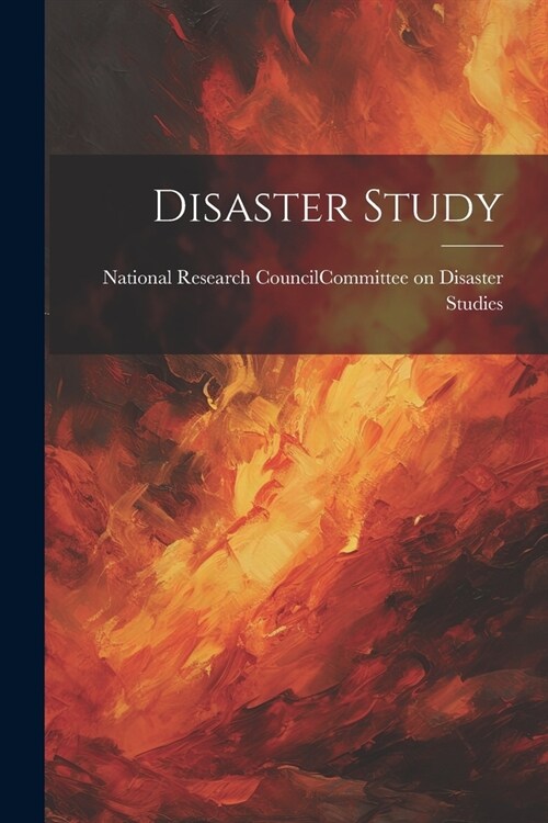 Disaster Study (Paperback)