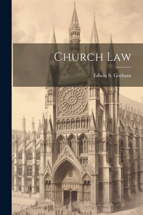 Church Law (Paperback)