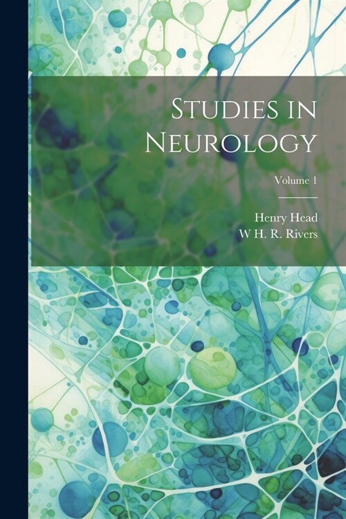 Studies in Neurology; Volume 1 (Paperback)