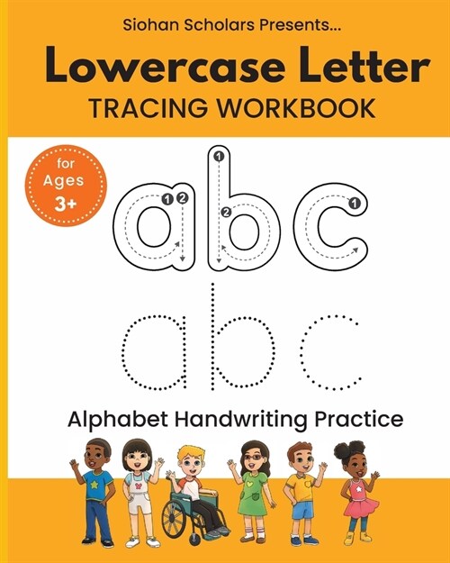 Lowercase Letter Tracing Workbook (Paperback)