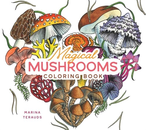 Magical Mushrooms Coloring Book (Paperback)