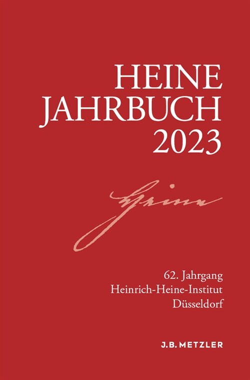 Heine-Jahrbuch 2023 (Paperback, 2024)