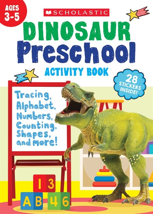 Dinosaur Preschool Activity Book (Paperback)