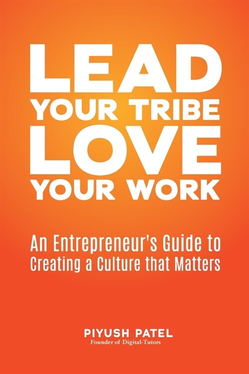 Lead Your Tribe, Love Your Work: An Entrepreneurs Guide to Creating a Culture that Matters (Paperback)