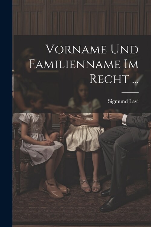 Vorname Und Familienname Im Recht ... (Paperback)