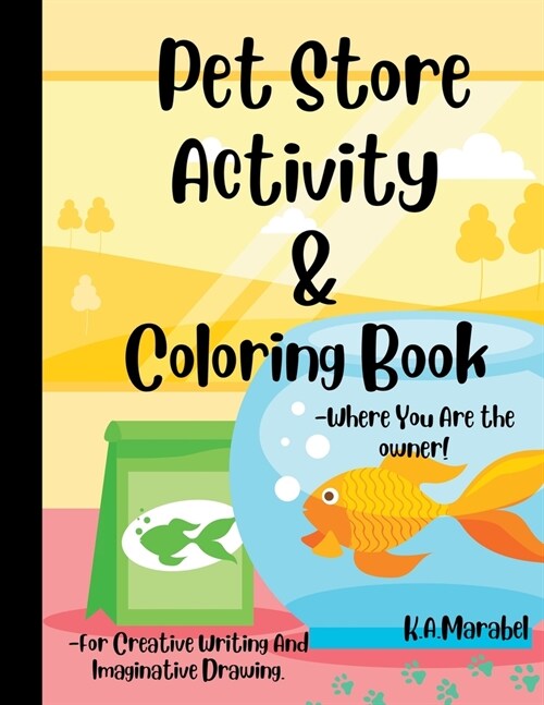 Pet Store Activity & Coloring Book (Paperback)