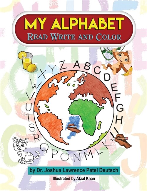 My Alphabet: Read, Write, Color (Paperback)