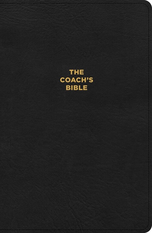 CSB Coachs Bible, Black Leathertouch: Devotional Bible for Coaches (Imitation Leather)