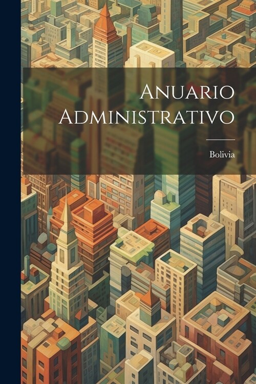 Anuario Administrativo (Paperback)