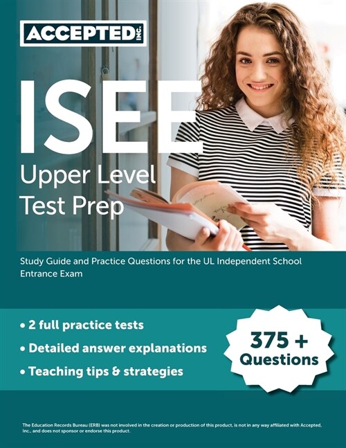 ISEE Upper Level Test Prep: Study Guide and Practice Questions for the UL Independent School Entrance Exam (Paperback)