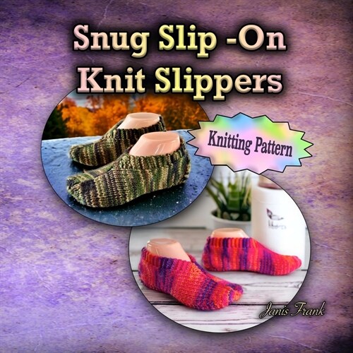 Snug Slip-On Knit Slippers (Paperback)