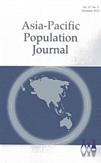 Asia-Pacific Population Journal 2012 (Paperback)