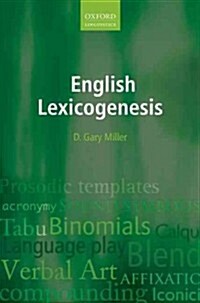 English Lexicogenesis (Hardcover)