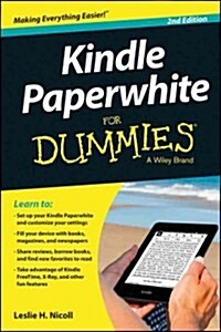 Kindle Paperwhite for Dummies (Paperback, 2, Revised)