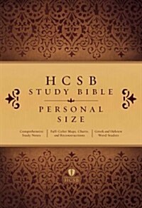Study Bible-HCSB-Personal Size (Paperback)