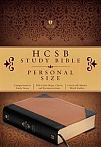 Study Bible-HCSB-Personal Size Portfolio (Imitation Leather)